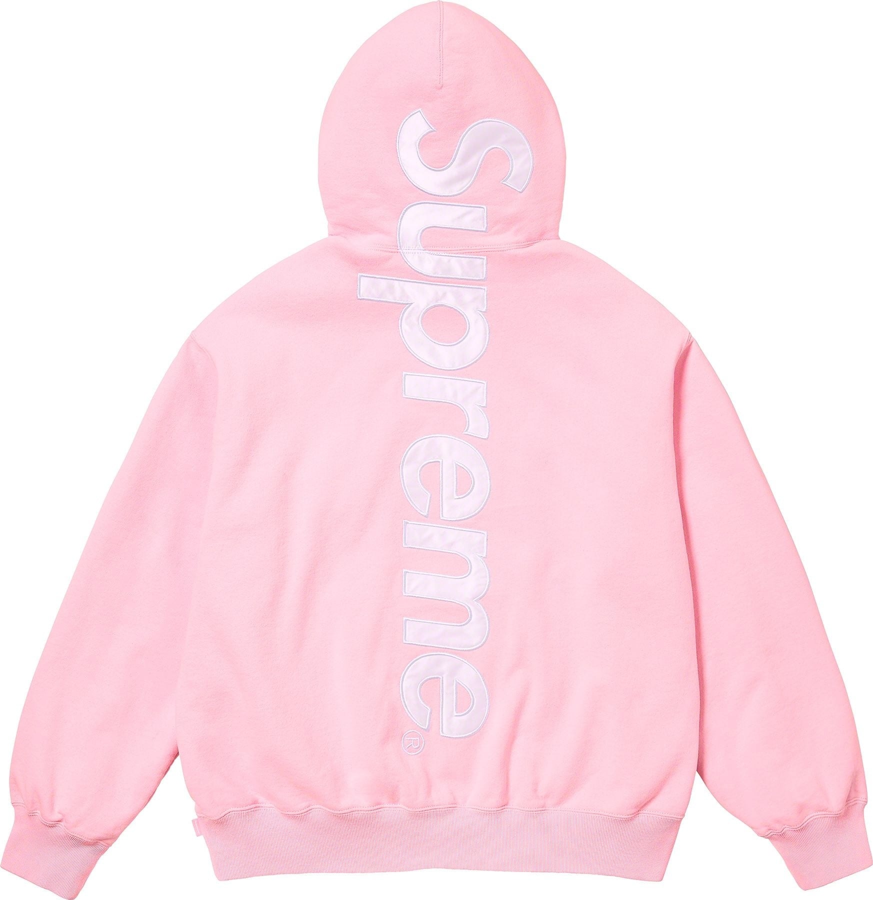 Satin Appliqué Hooded Sweatshirt view 26